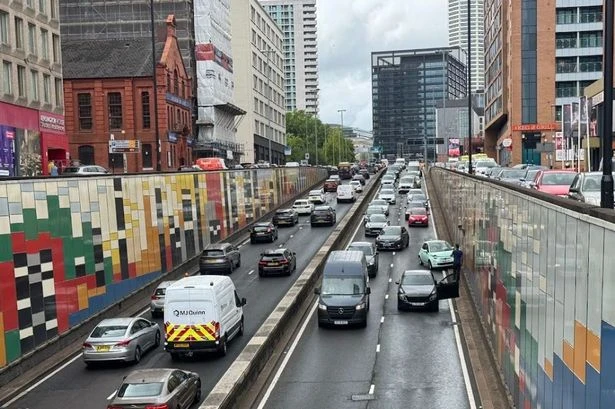 A38 'police incident' live as Birmingham city centre hit by rush-hour disruption