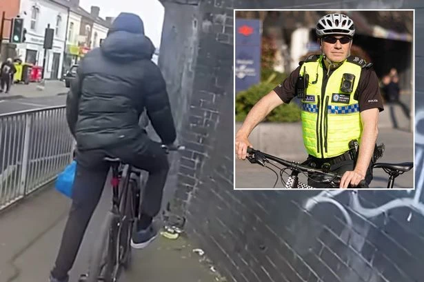 Birmingham's viral police officer whose knife chase was viewed by more than 1 million 