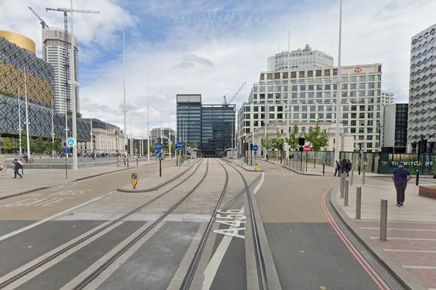 City centre 'attack' in Birmingham shuts down part of Broad Street tram network