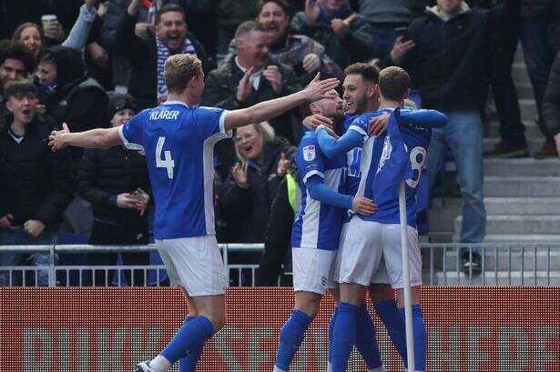 Birmingham City player gets dressing room round of applause from teammates and Chris Davies