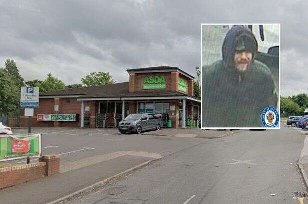 Thief at Asda in Birmingham steals charity box prompting CCTV appeal