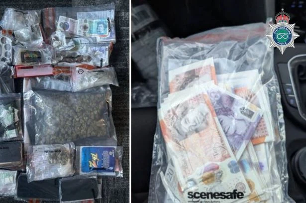 Two arrested after police cars rammed and cocaine seized in Lichfield