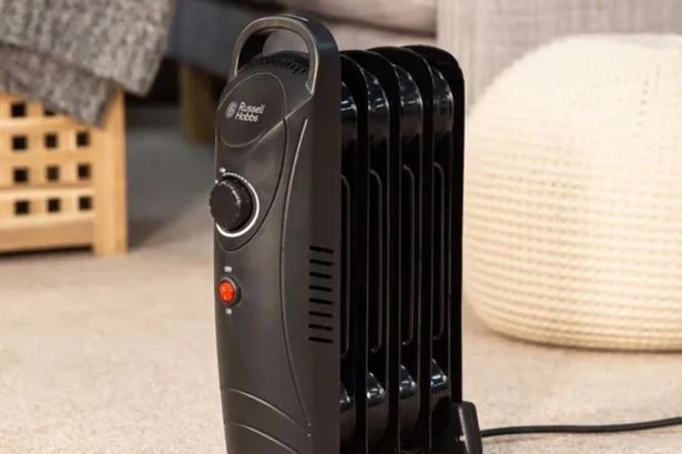 Russell Hobbs radiator at £29 from Dunelm 'takes chill out of bedroom'