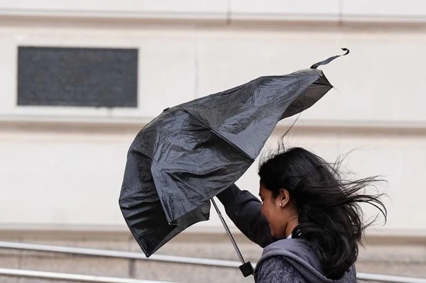 Storm Amy Live as gale force winds batter Birmingham and Black Country