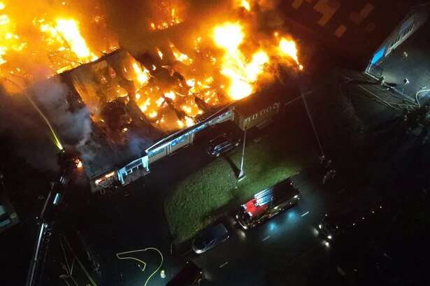 Lye fire live as roads closed and 'multiple businesses' affected following huge blaze