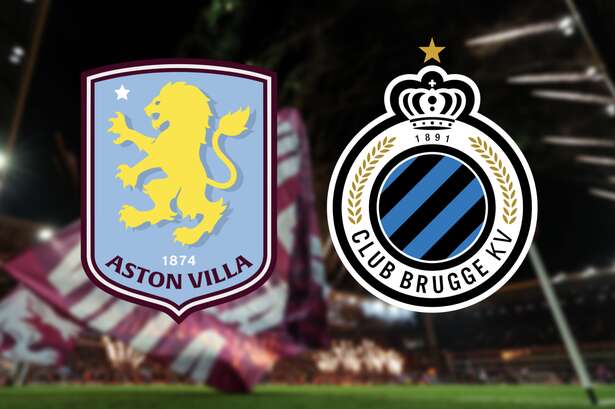 Aston Villa vs Club Brugge LIVE match updates and team news from Champions League clash