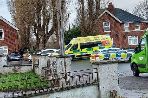 Wyndhurst Road police incident live as Stechford road cordoned off and air ambulance called