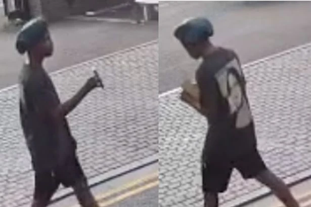 Hunt for man with 'distinctive head covering' after elderly woman hands over cash