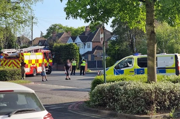 Stratford Road closed after three-car pile-up