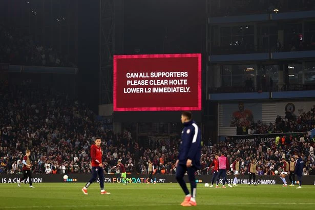 Aston Villa fan who suffered cardiac arrest during Olympiacos match leaves hospital