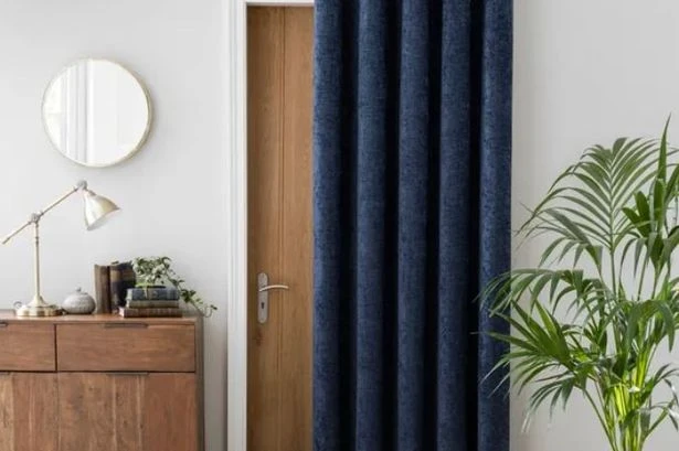 Dunelm door curtain for £22 'keeps heat in house' coming in five bold colours