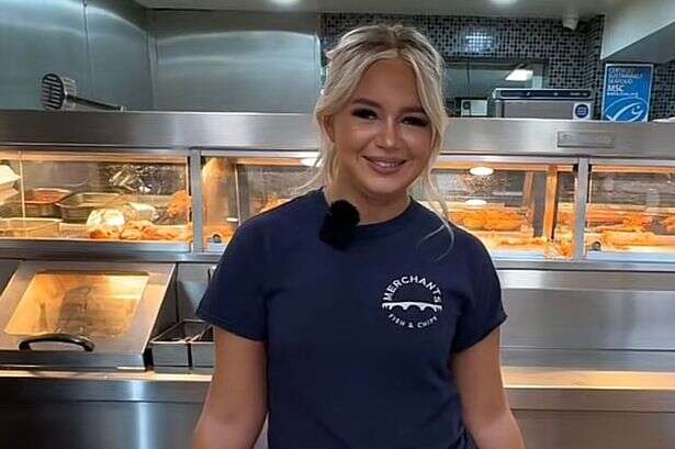 Bewdley chippy Merchants goes viral on TikTok as worker labelled 'diva' and 'icon'