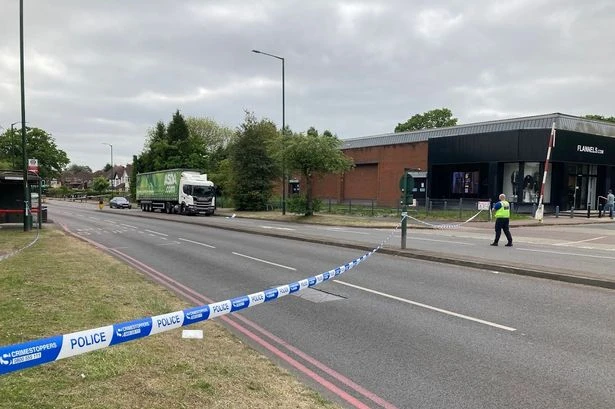 Man in serious condition after collision with Asda lorry