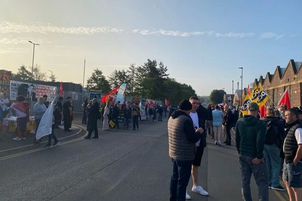 Birmingham bin strike 'megapicket' live as collections hit by major protest