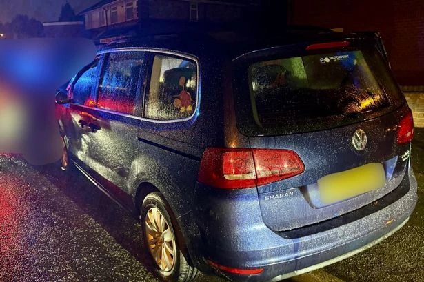 Stolen VW boxed in by police as suspect 'fights with officers before being Tasered'
