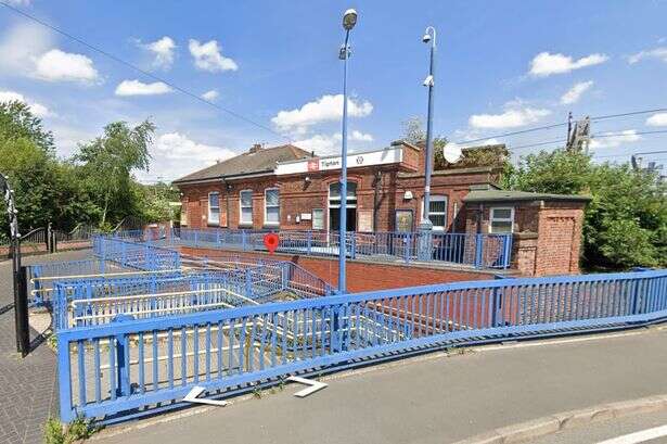 Tipton train station tragedy as casualty on track dies at scene