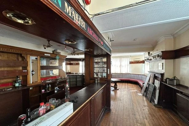 Inside one of Birmingham's best known pubs which is up for sale