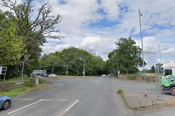 Perton driver 'abandons car and flees scene' after crash at busy junction