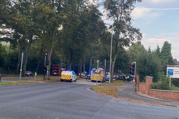 Bristol Road crash as man suffers serious injuries in three car collision