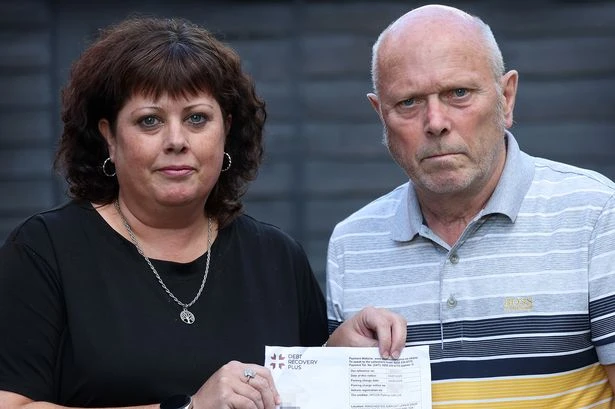 Mum, 46, 'hit with £170 fine after just minutes at airport'