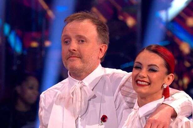 BBC Strictly Come Dancing's Chris McCausland in show first as stage goes black for poignant reason