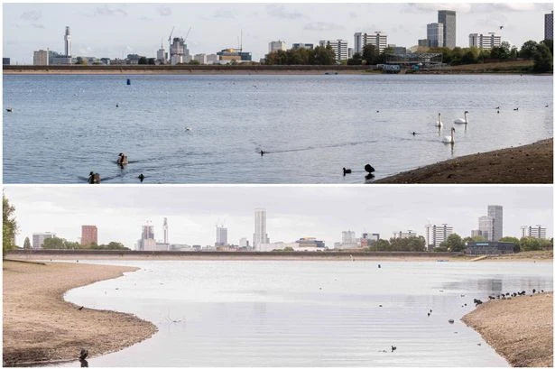 Edgbaston Reservoir 'runs very low' as Severn Trent Water refuses to rule out hose pipe ban