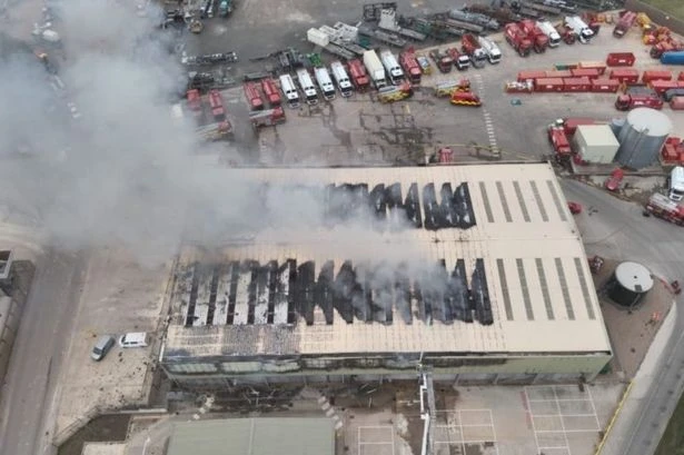 More than 60 firefighters tackle significant blaze at Solihull waste depot