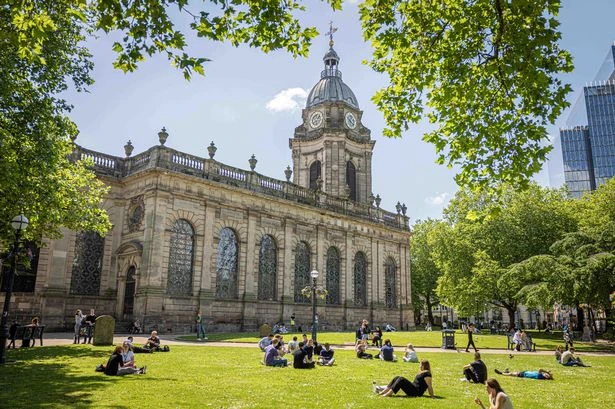 Exact time temperatures will reach over 30C in Birmingham today