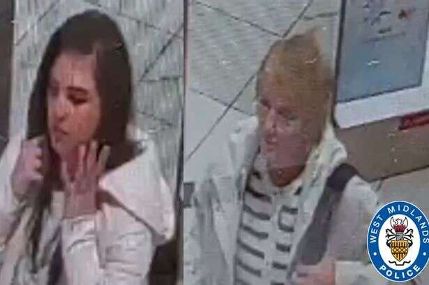 Wolverhampton Halloween theft probe as two women sought by police