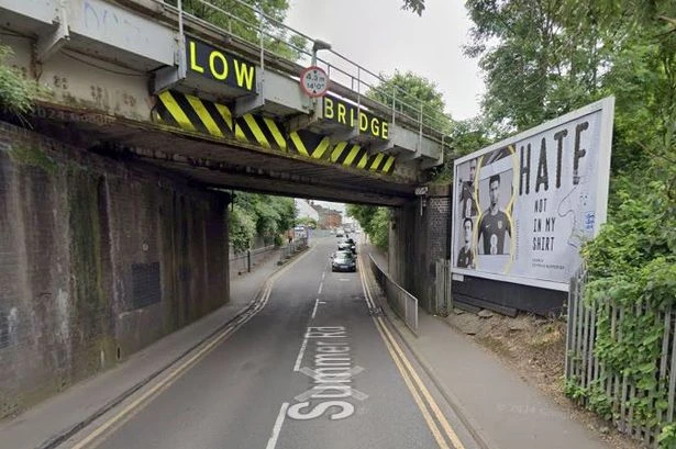 Birmingham railway bridge crash live as crossing struck by vehicle