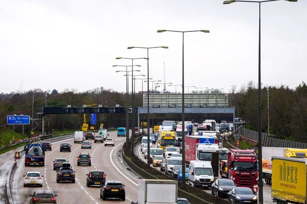 Midlands motorway drivers getting fined while going under 70mph