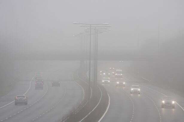 Met Office issues yellow weather warning for fog across four parts of West Midlands