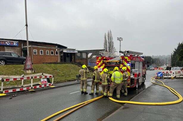 Pictures show damage left by large Lye fire as clean-up operation begins