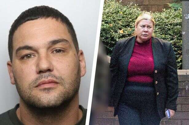 Livid crook's two-word blast to judge at getting same jail-time as corrupt police officer girlfriend