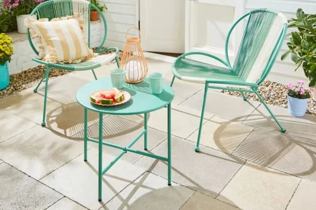 £119 Dunelm bistrot set 'like a Greek Island' in your garden