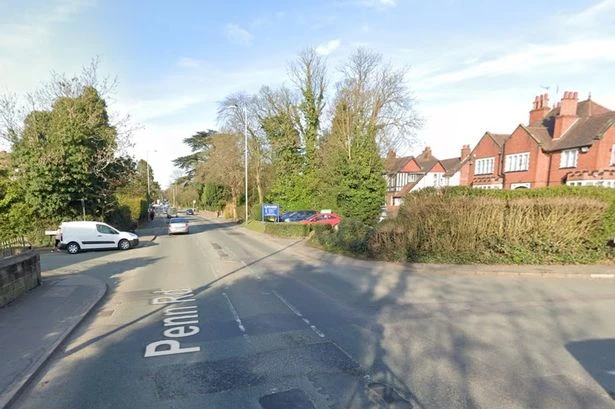 Wolverhampton biker rushed to hospital after rush hour crash on Penn Road