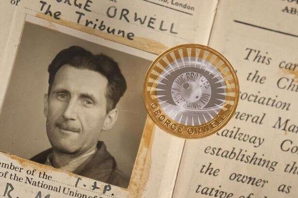 New £2 coin in honour of celebrated author George Orwell