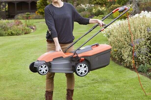 Amazon reduces Flymo 'easy to use, no fuss lawnmower' to £123