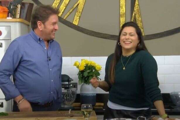 James Martin comforts chef after she's left flustered by ongoing 'mistake'