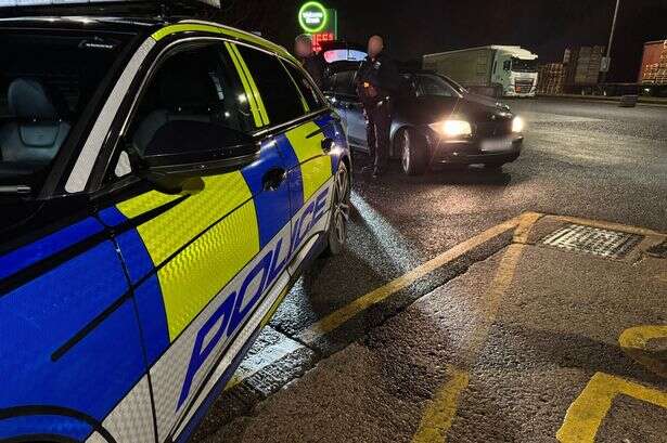 M6 driver stopped by police after making hoax call about gun in car