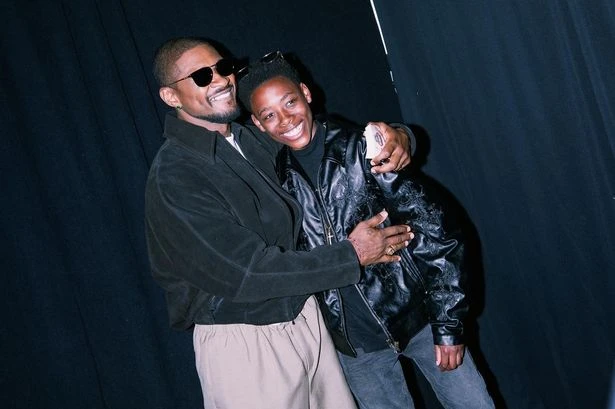 Usher surprises Birmingham schoolboy with 'absolutely insane' gesture