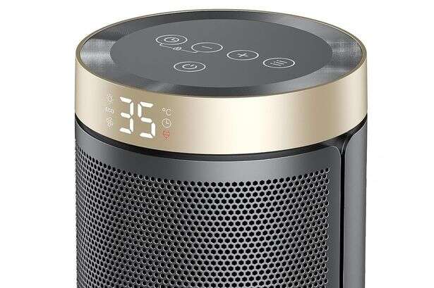 Amazon 'cheap to run' silent heater reduced to £50 and 'warms cold rooms up fast'