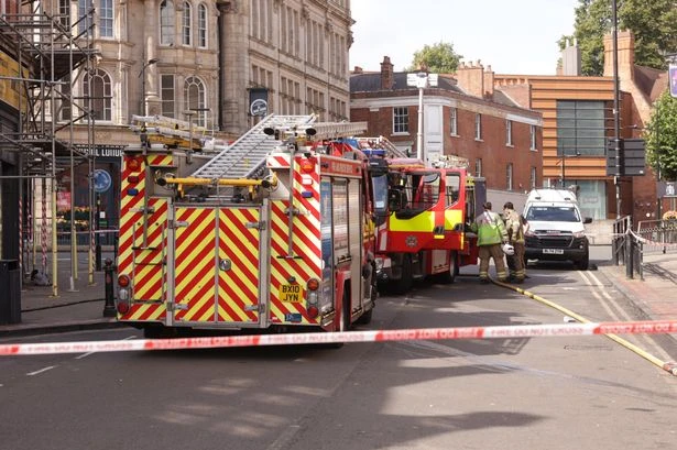 Wolverhampton city centre buildings searched and evacuated as fire spreads