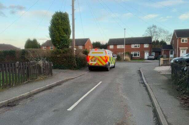 Stonnall murder probe first pictures as police rush to village