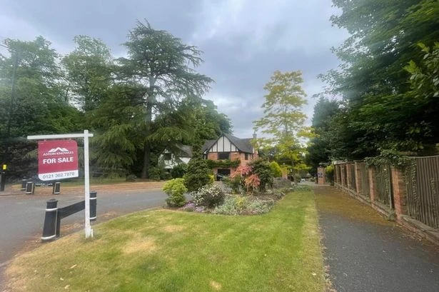 Piece of one of West Midlands' poshest roads on sale for £20k