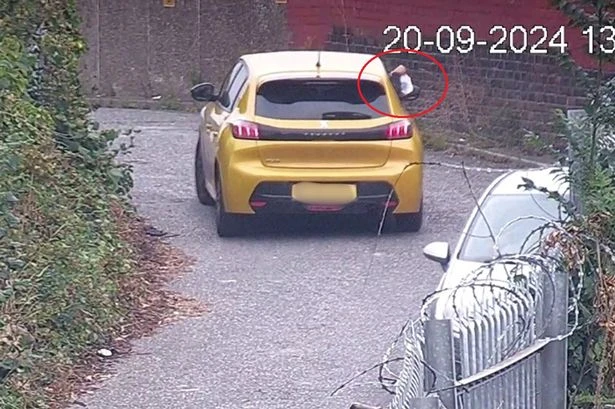 Walsall driver named after being hit with near £500 bill for dropping litter from car in street