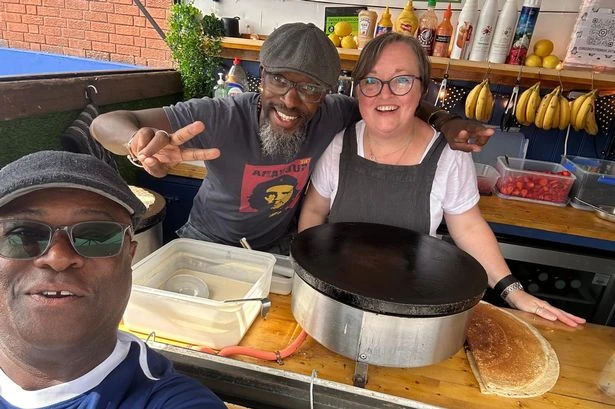 Street food vendor attracts queues outside Birmingham City ground - and was nearly a player