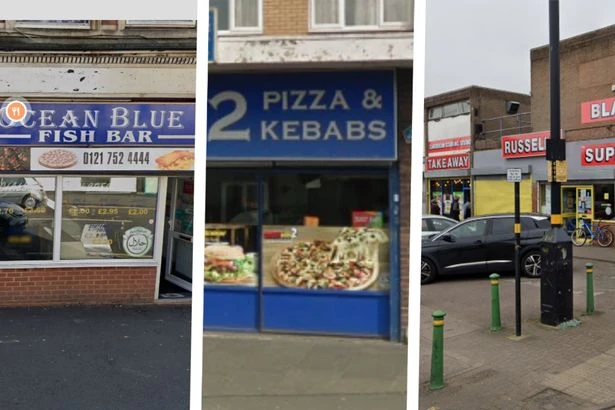 Cockroaches, rat droppings and out-of-date food incidents in Birmingham