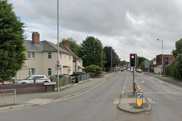 Nine men arrested after trouble with weapons erupts on Wolverhampton street