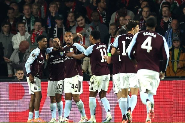 John Townley's Aston Villa player ratings as 8s and 7s awarded after 2-0 win at Feyenoord